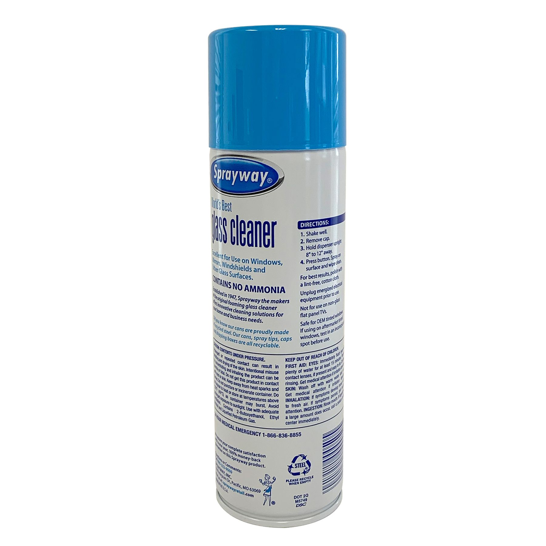 Sprayway Glass Cleaner Ammonia Free Aerosol - 19oz : Target