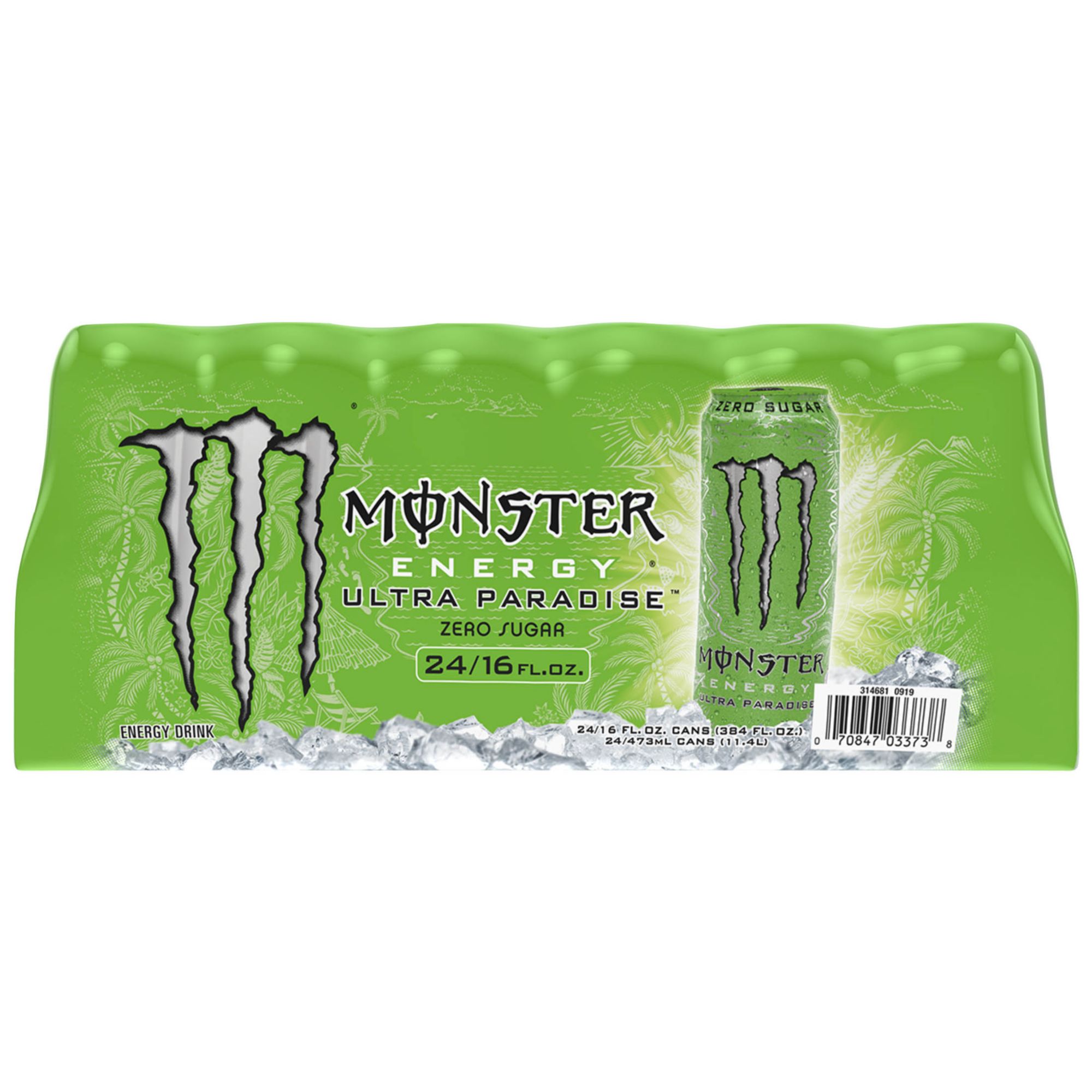 Monster Energy Ultra Paradise, Sugar Free Energy Drink