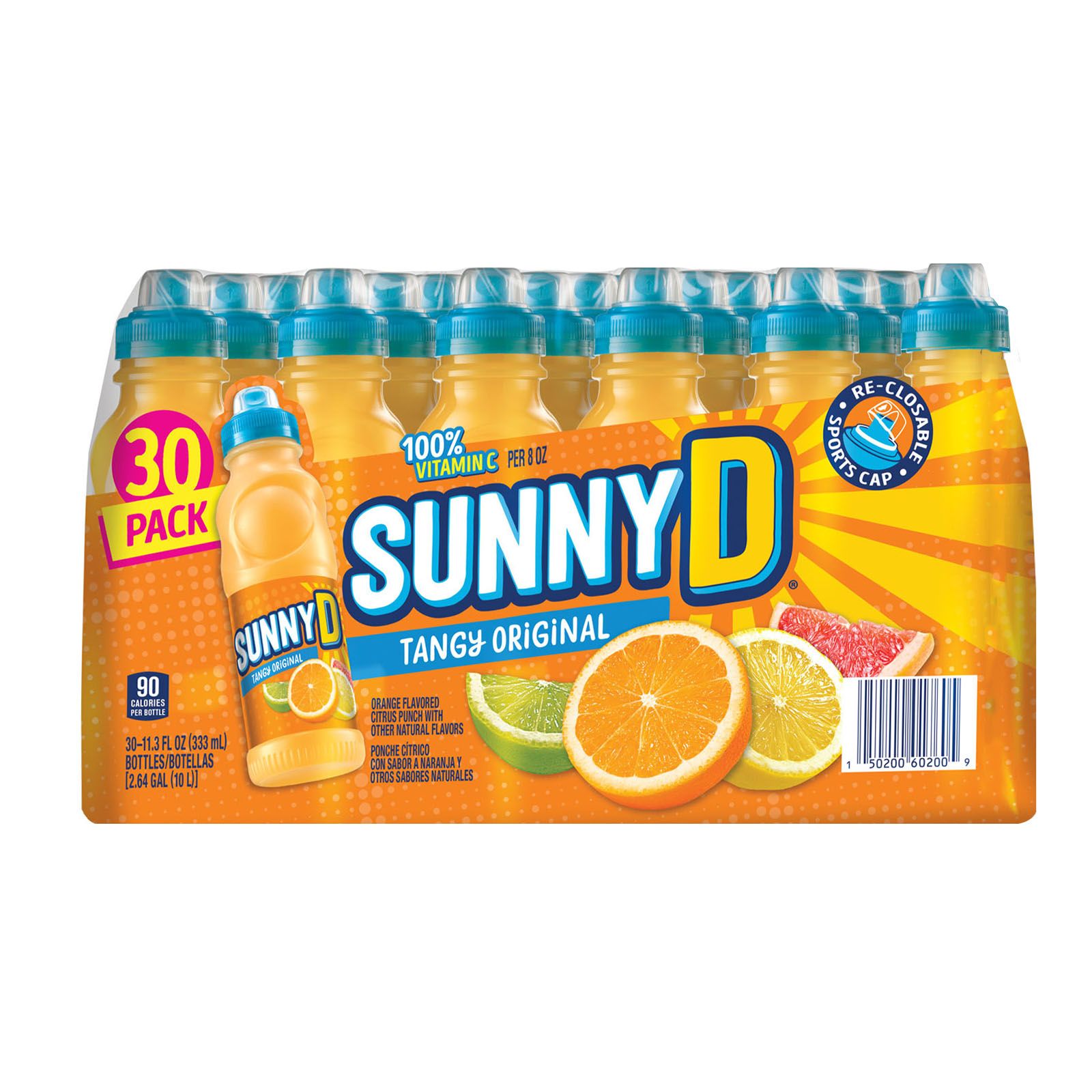 SunnyD Tangy Original Sports Bottles