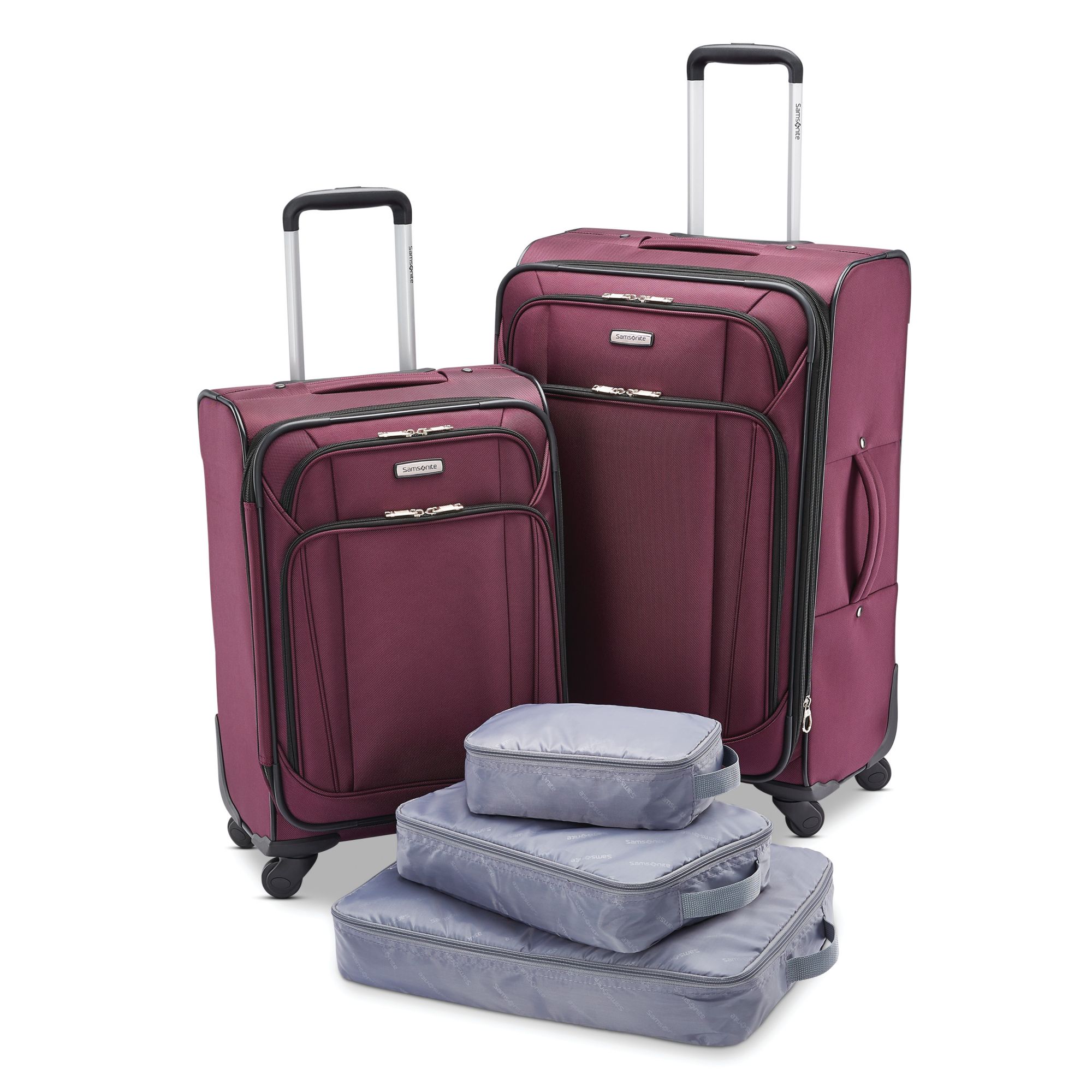 5pc Samsonite Luggage Set - Eggplant - BJs Wholesale Club