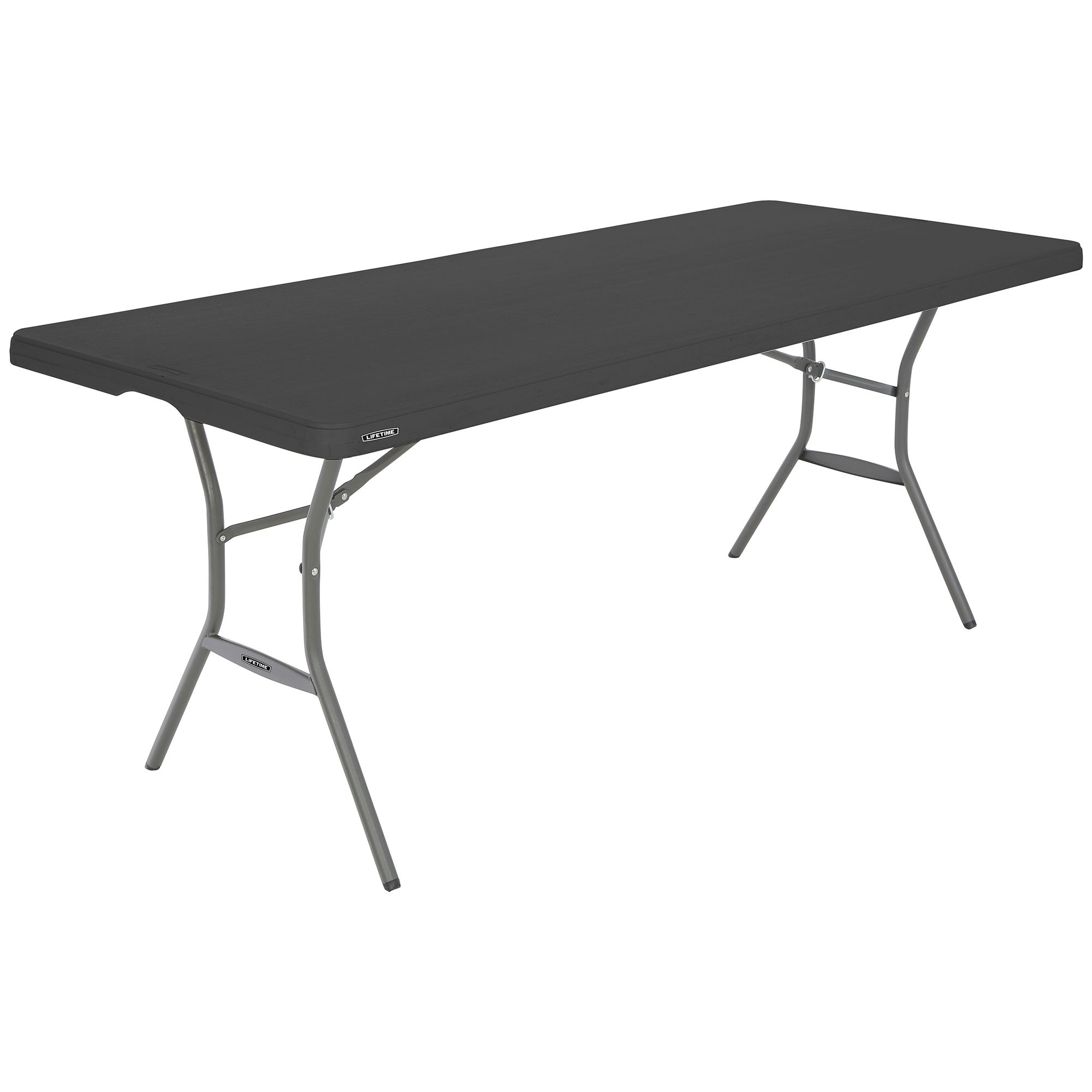 SUGIFT Folding Table 6ft Portable Heavy Duty Plastic Foldable Table for  Indoor Outdoor Use (Black)