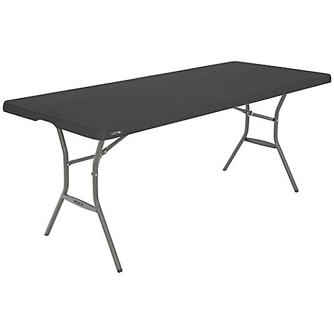 Lifetime 6' Folding Table - Black