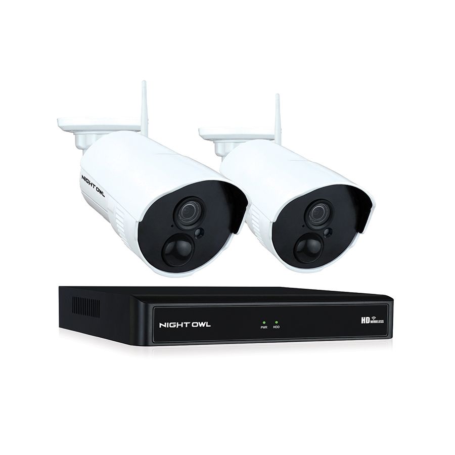 Night Owl 8 Channel 2 Camera 1080p Wireless Security System Bjs Wholesale Club