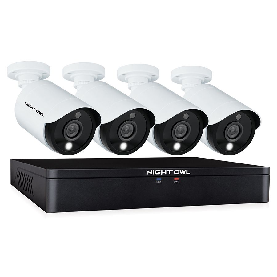 night owl 8 channel 5mp dvr wired security system