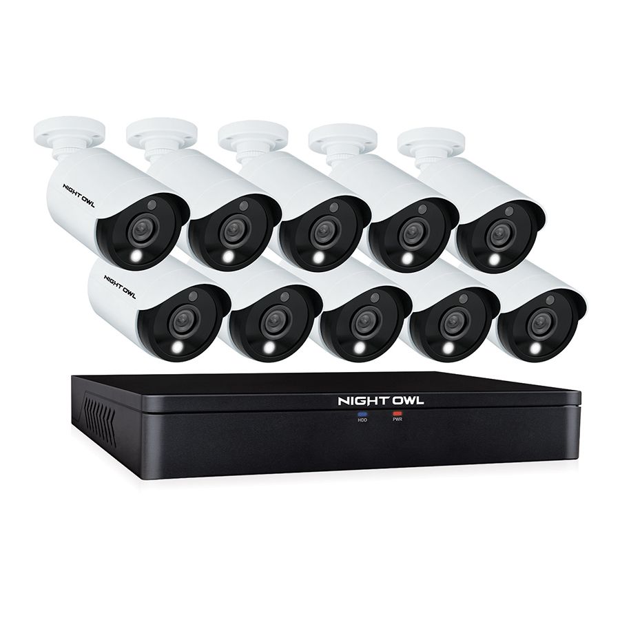 Night Owl 16 Channel 10 Camera 1080p Wired Security System Bjs Wholesale Club