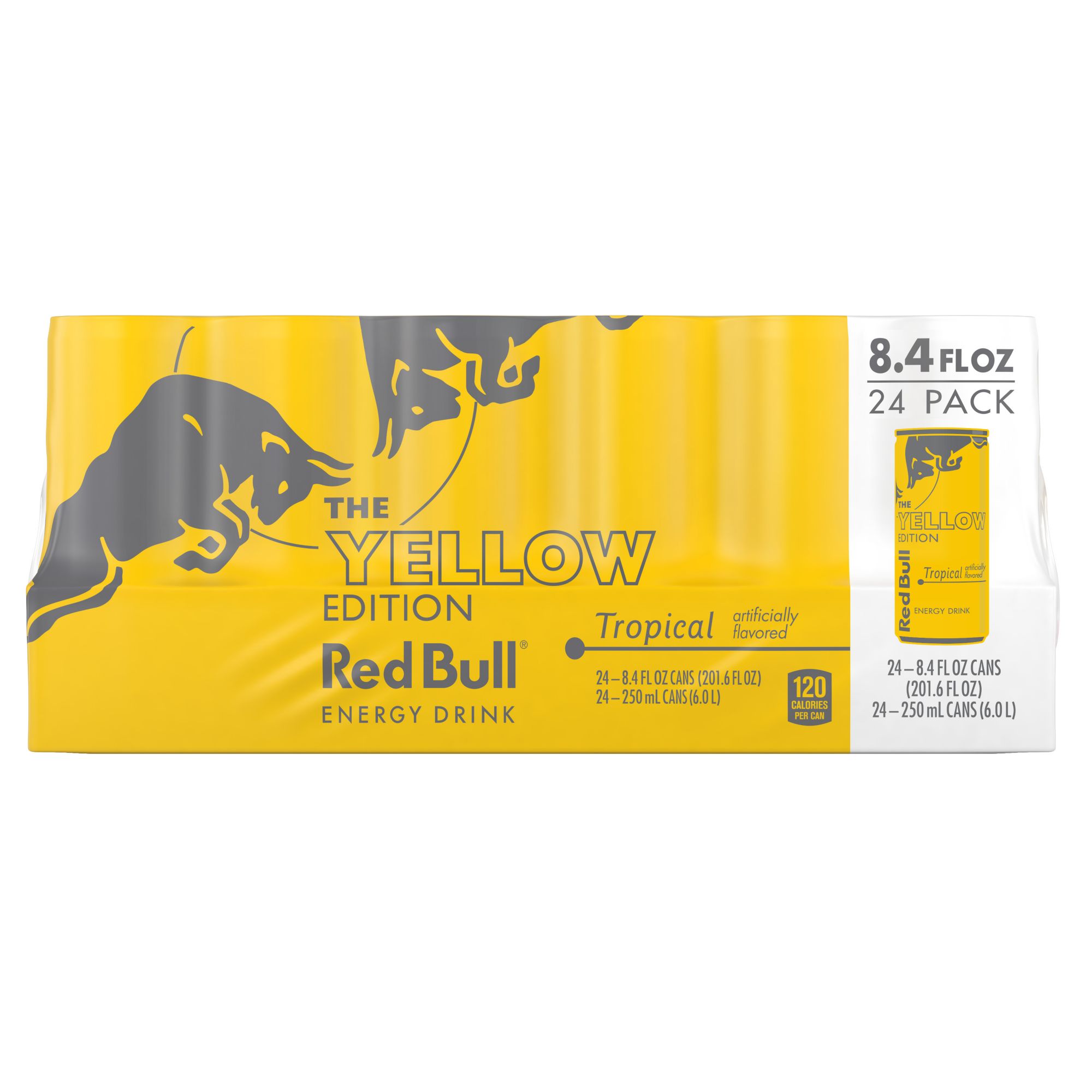 Red Bull Tropical Energy Drink Yellow Edition 24 Pk Bjs Wholesale Club