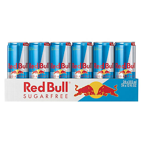 Red Bull Sugar-Free Energy Drink, 24 pk./12 fl. oz.