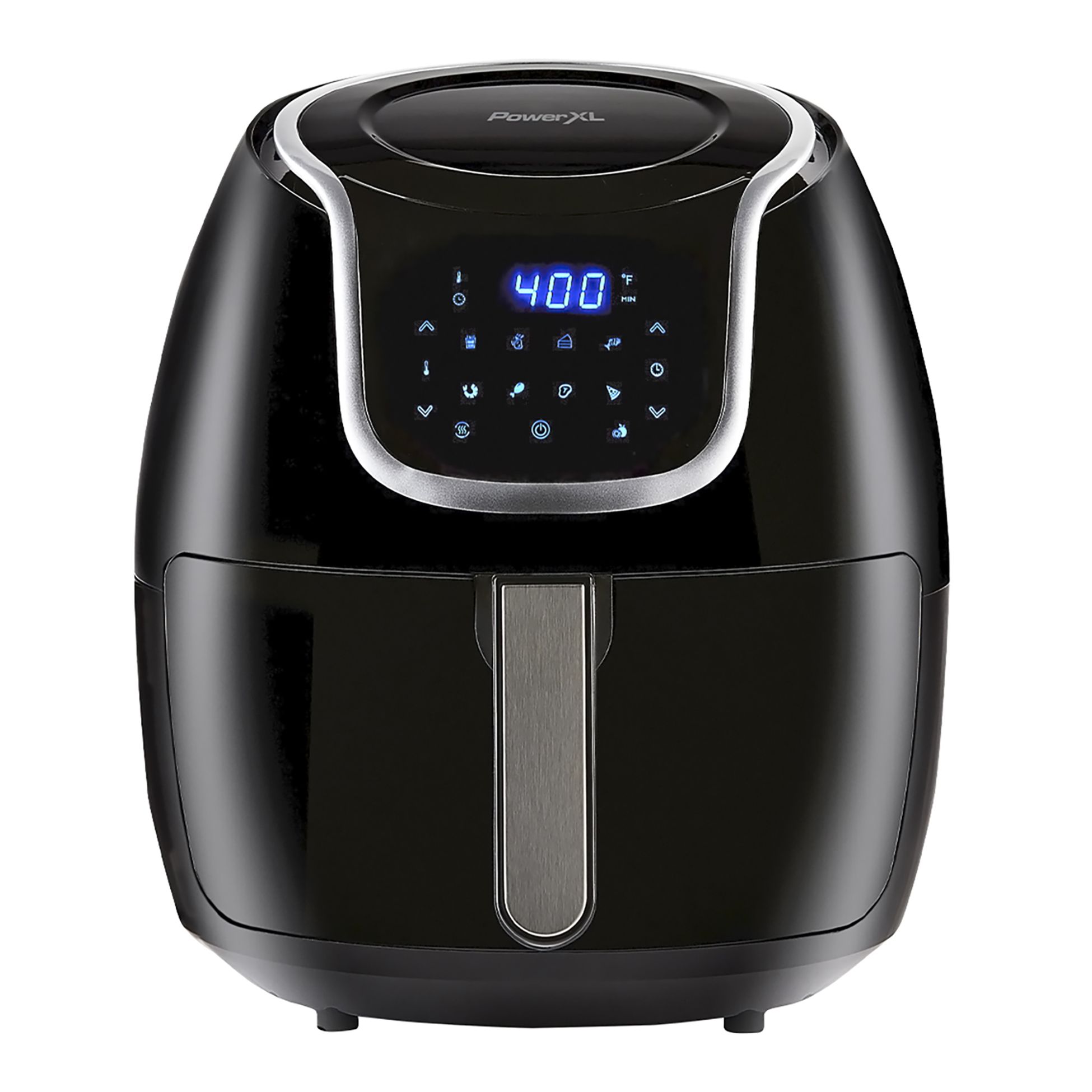 PowerXL Vortex Air Fryer Pro 10qt Black Digital Control Panel 10  Pre-programmed Settings in the Air Fryers department at