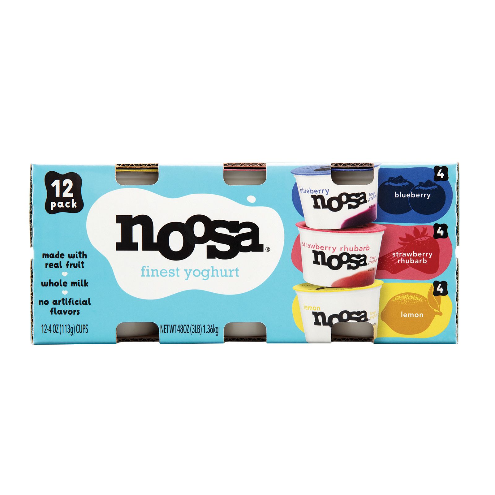 Noosa Finest Yoghurt Variety Pack, 12 pk | BJ's Wholesale Club