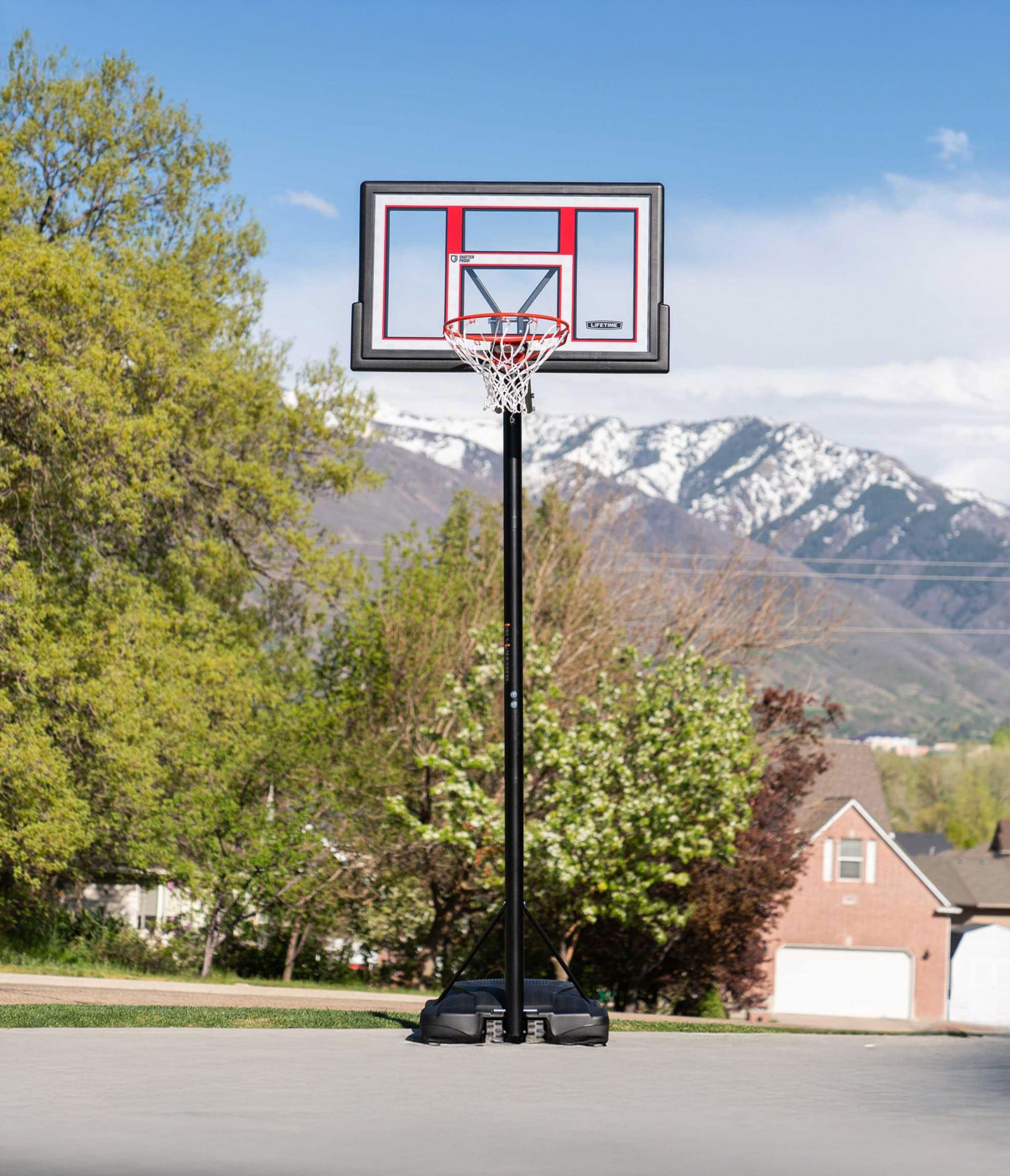 Lifetime 50 Adjustable In-Ground Basketball Hoop