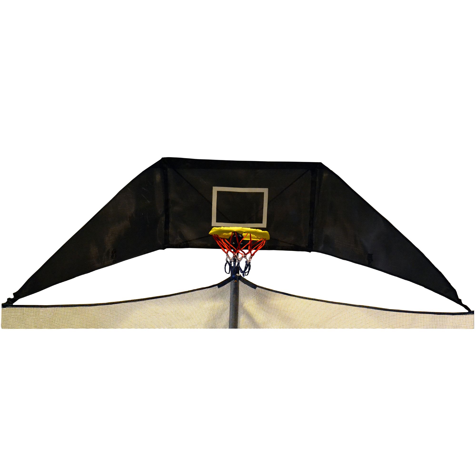 Jump n jam 2025 trampoline basketball hoop