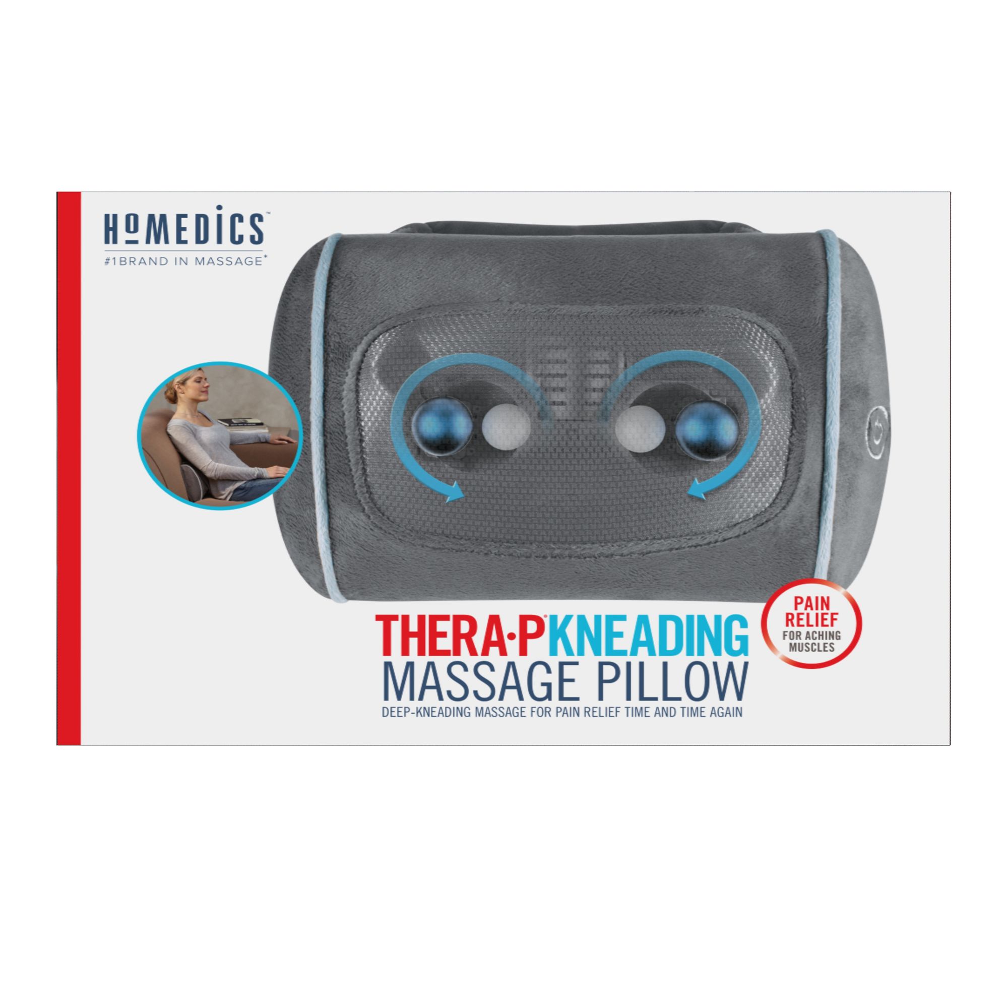 homedics therap kneading massage pillow