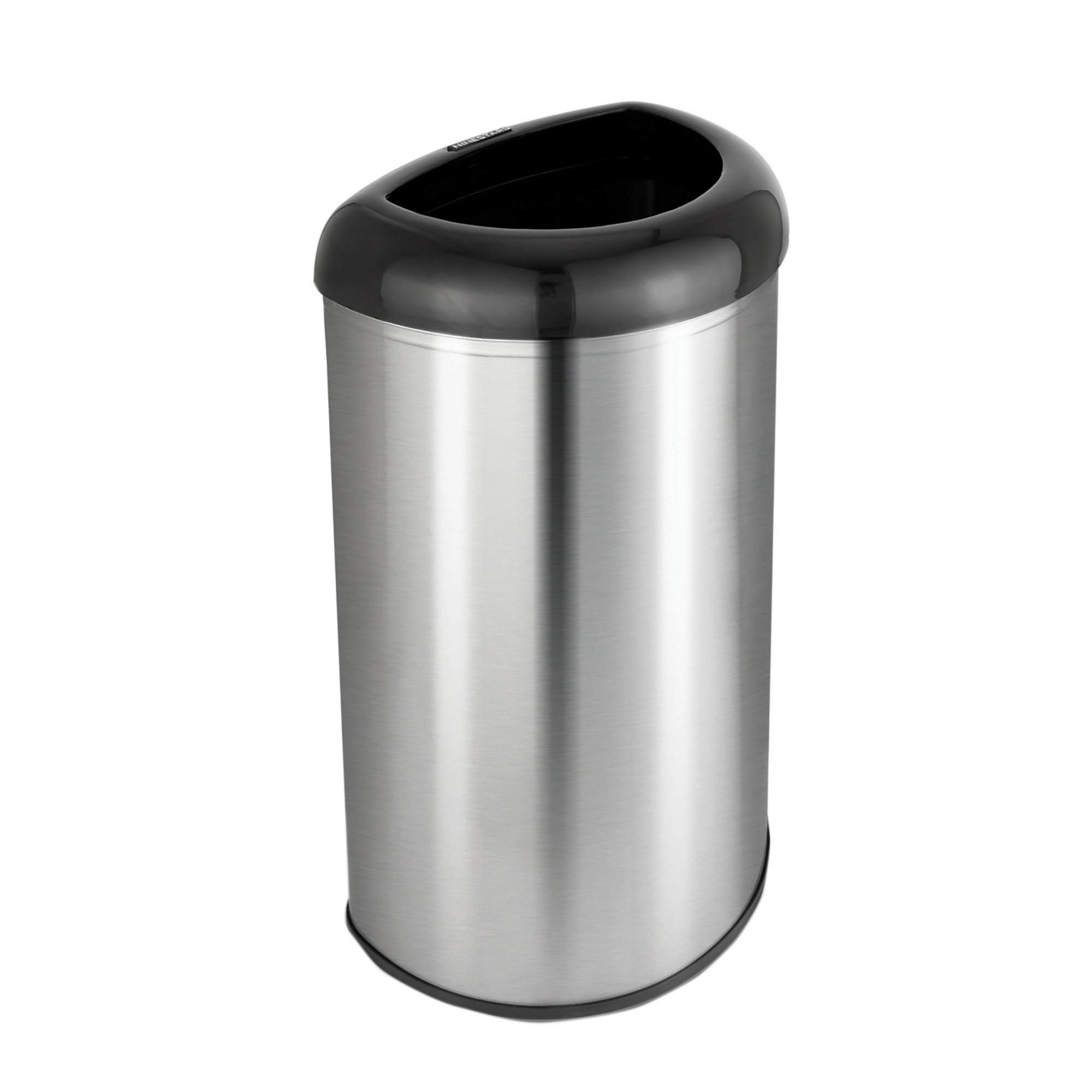 at Home 30L Stainless Steel Trash Can with Bonus 5L Trash Bin