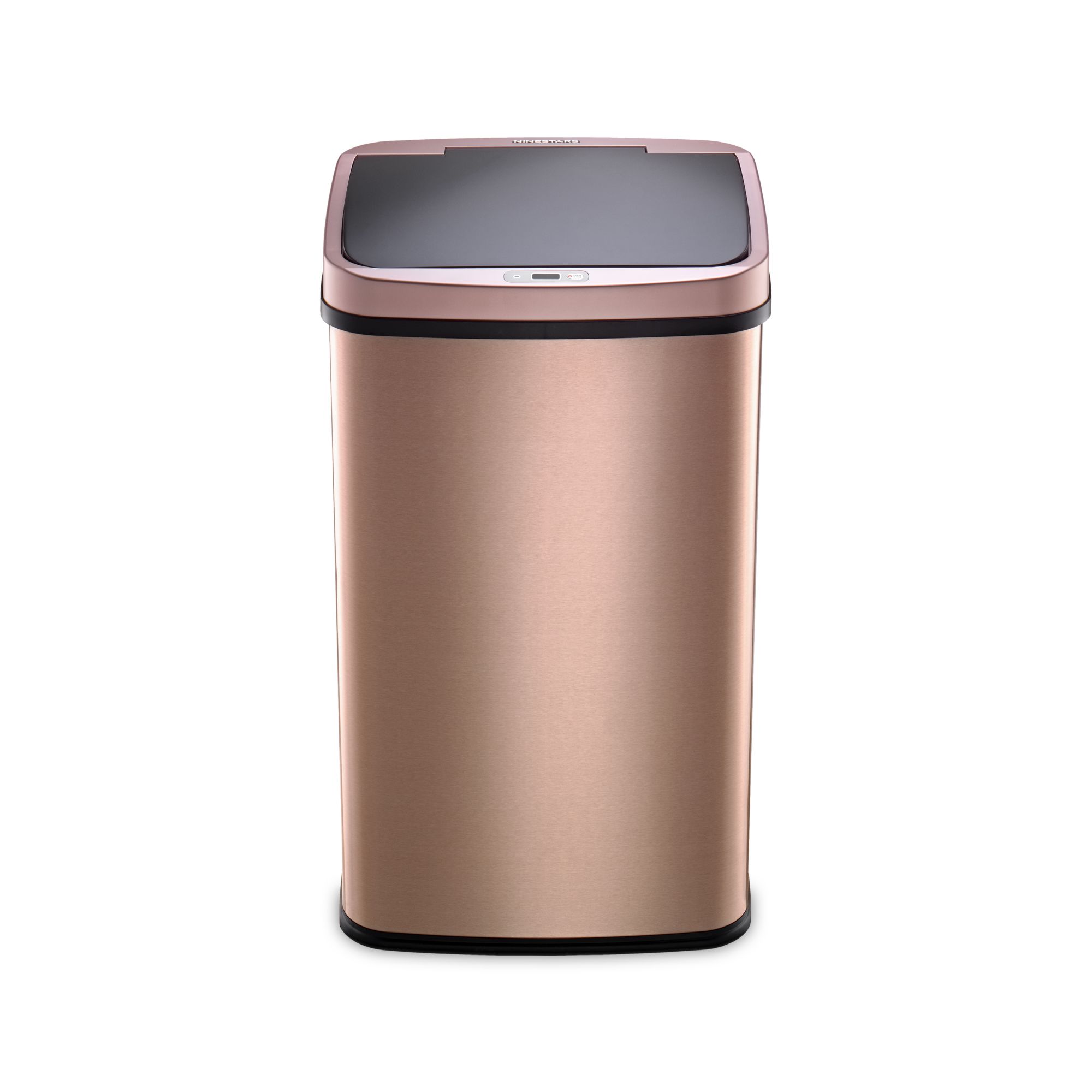 Nine Stars 13.2-Gal. Stainless Steel Sensor Trash Can - Gold