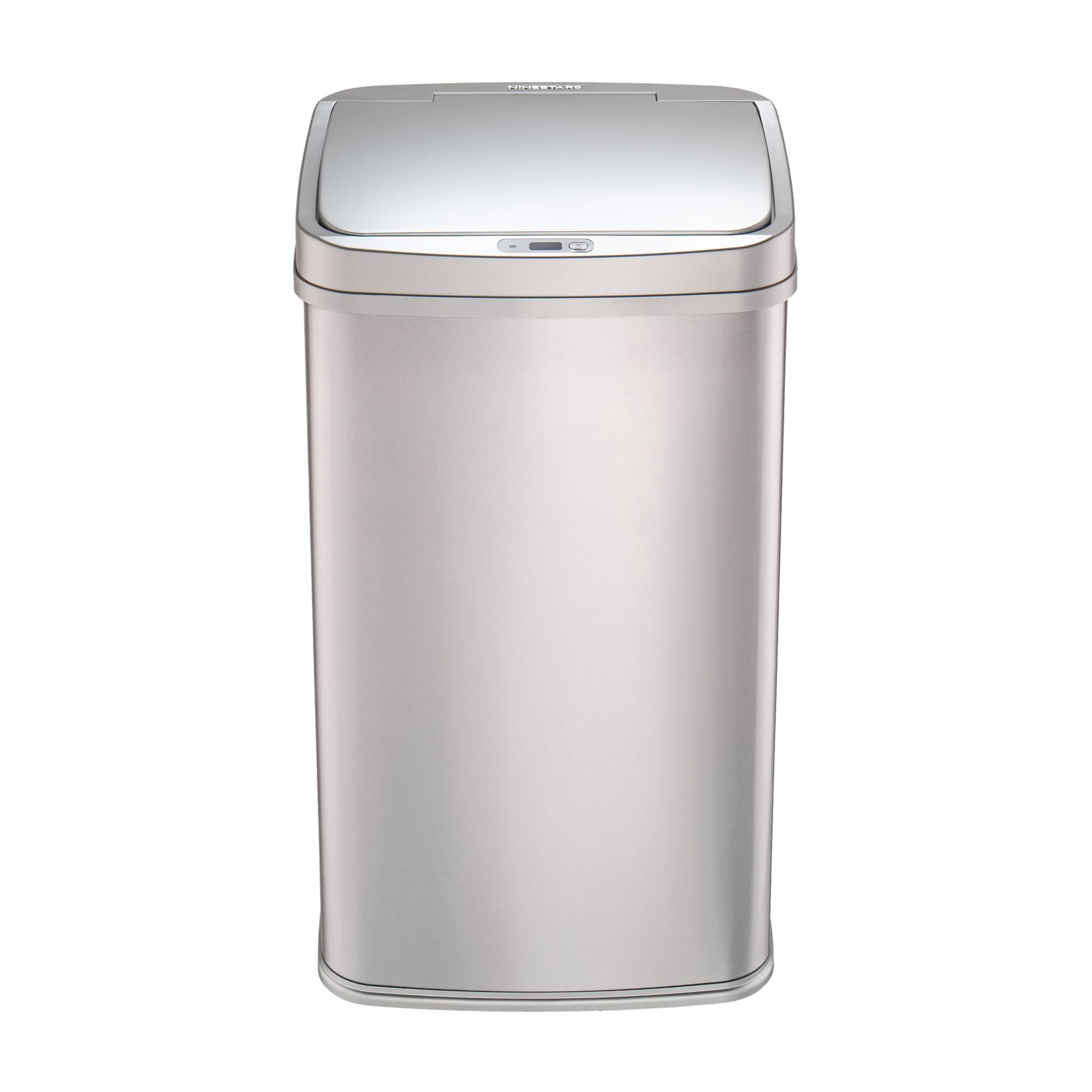 Nine Stars Motion Sensor Stainless Steel Trash Can 3.2 Gallon for sale  online