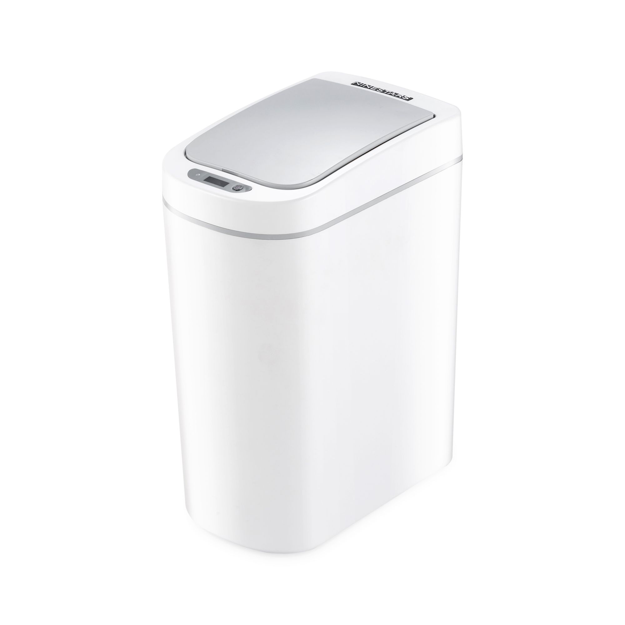 Nine Stars Motion Sensor Stainless Steel Trash Can 3.2 Gallon for sale  online