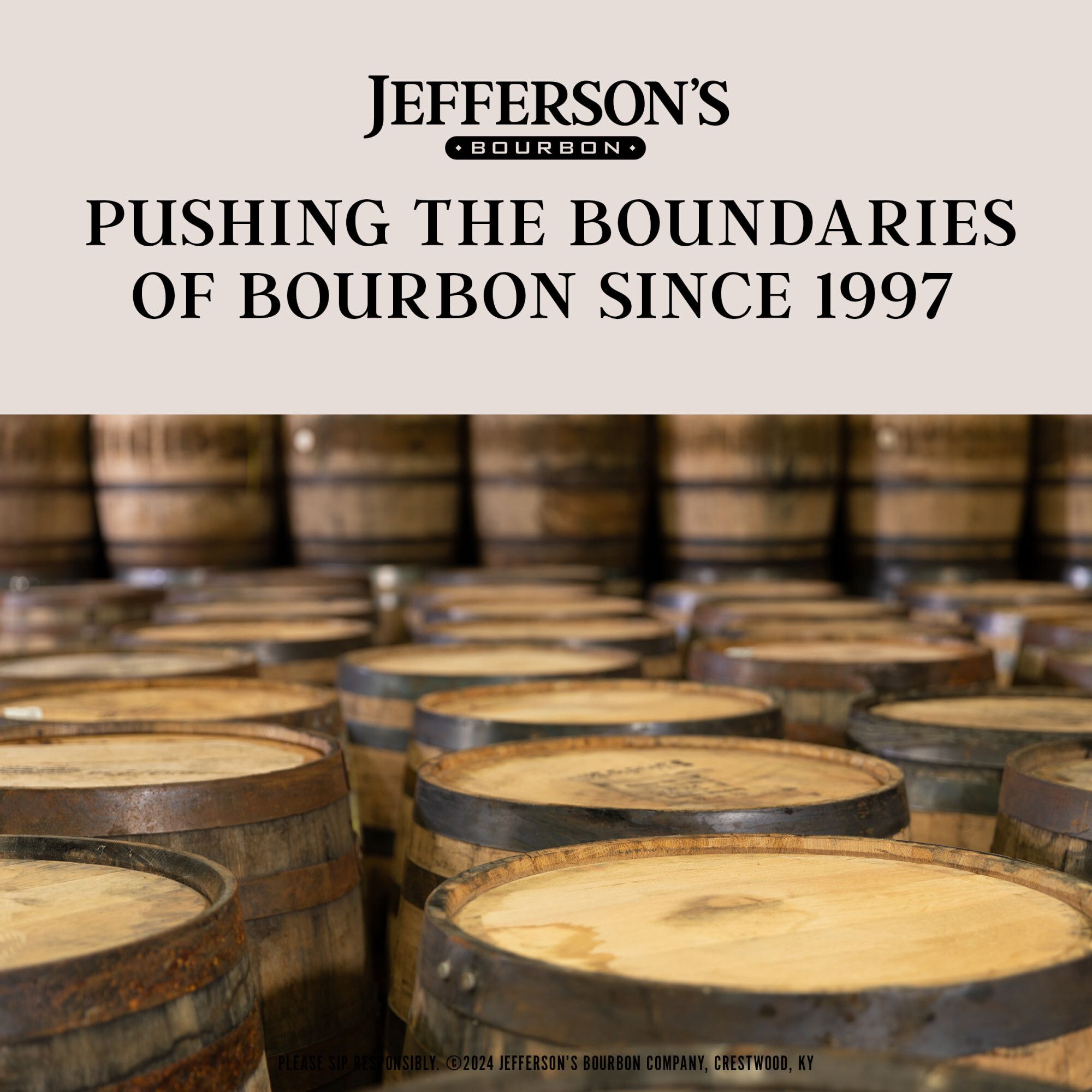 Jefferson's Aged 8 Years Kentucky Straight Bourbon Whiskey, 750ml