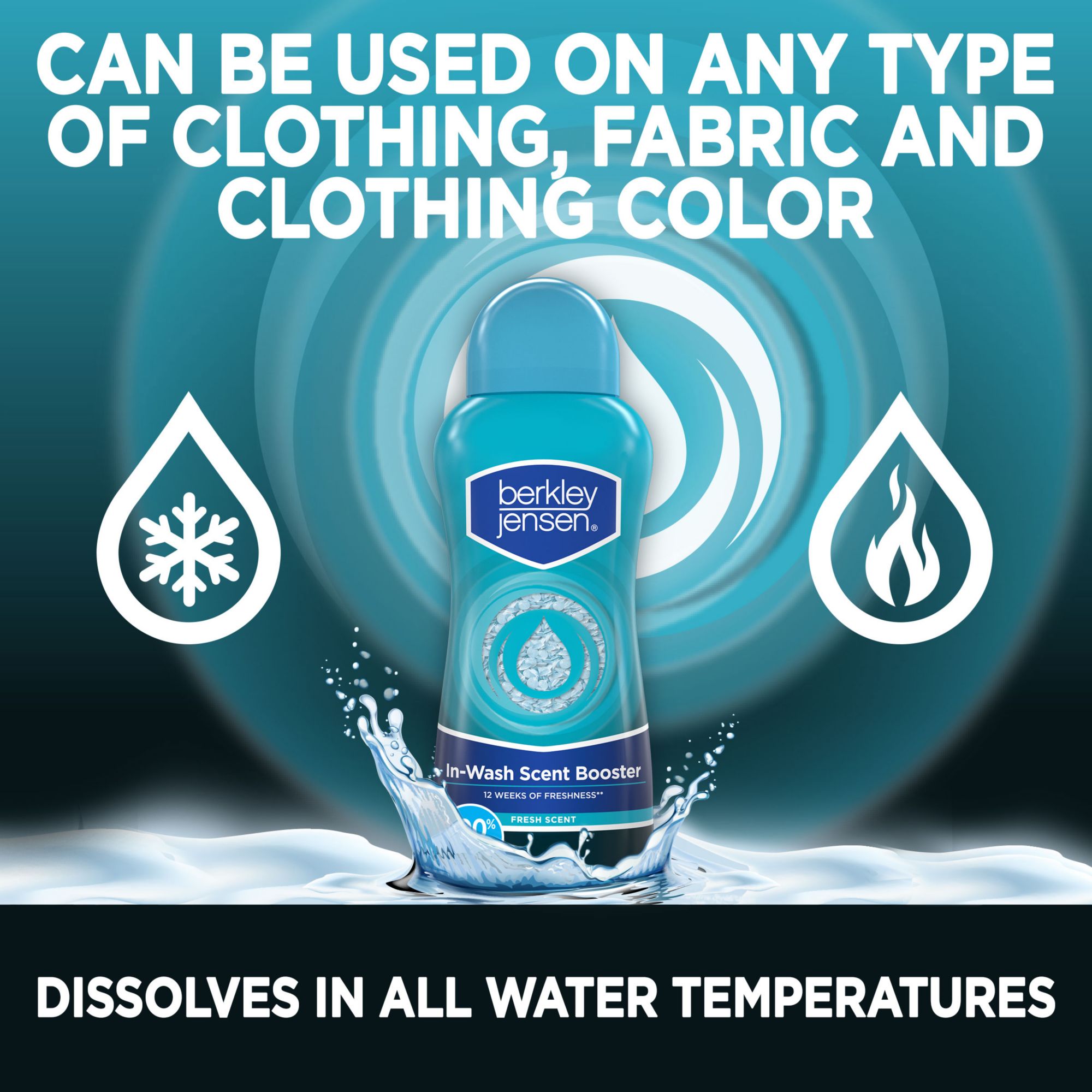 Berkley Jensen Fresh Scent In-Wash Scent Booster, 37 oz.