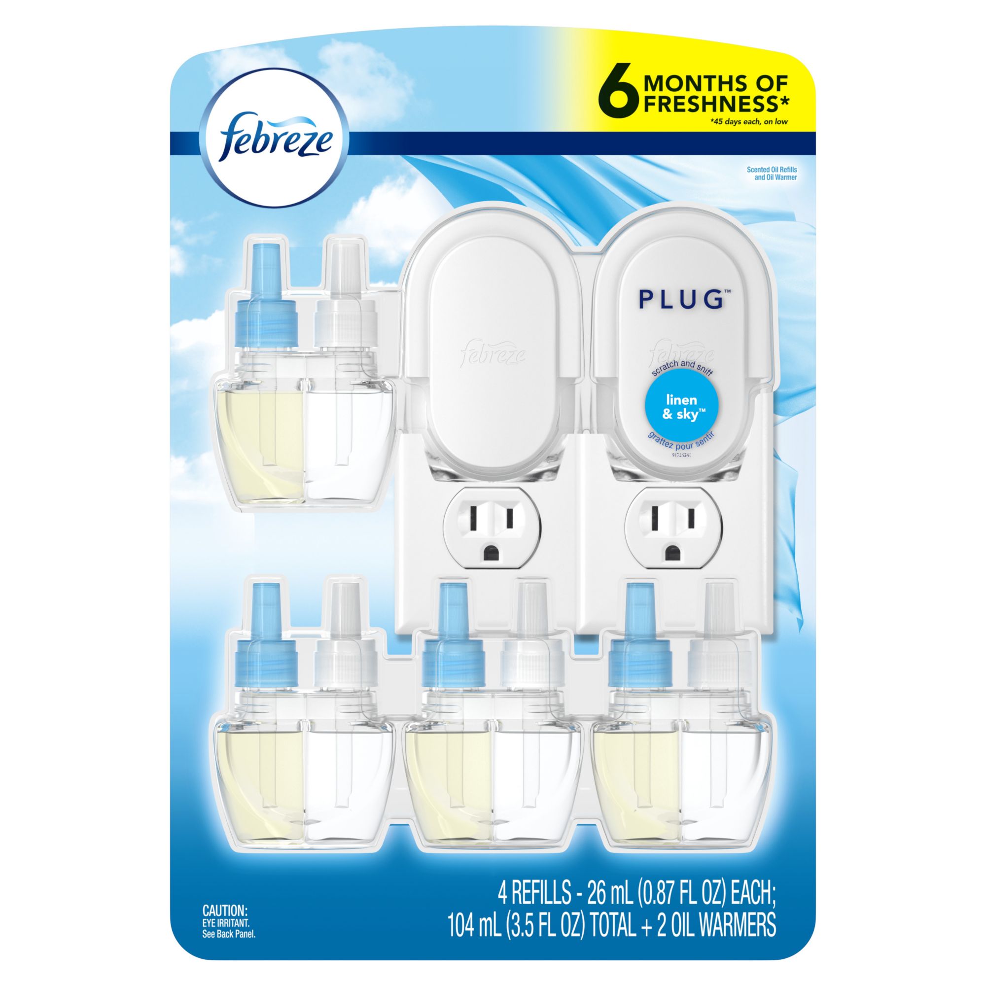 Febreze Plug Air Freshener Oil Warmers with Refills