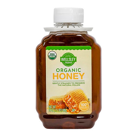 Wellsley Farms Organic Honey, 3 pk./24 oz.