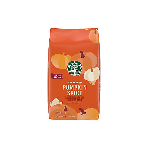 Starbucks Pumpkin Spice Flavored Ground Coffee, 1 bag (35 oz.)