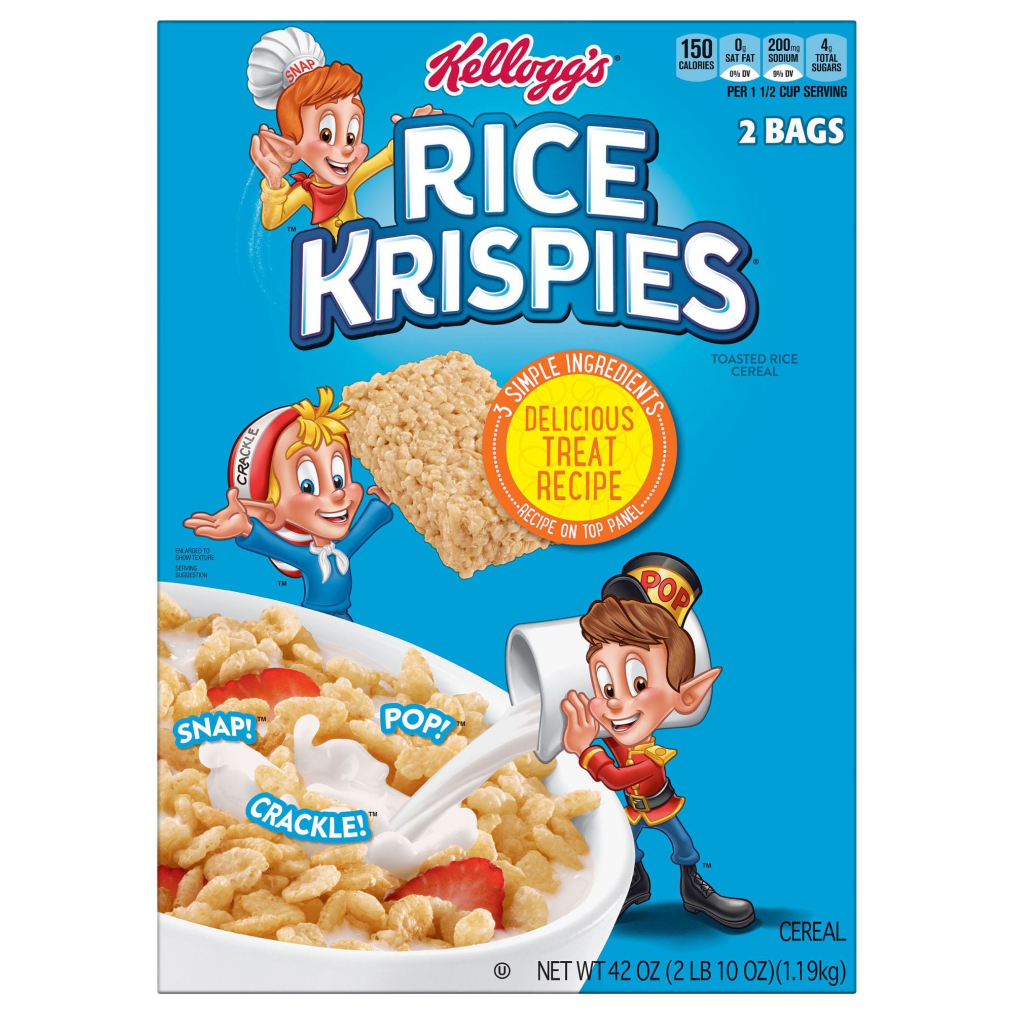 Kellogg's Corn Flakes Original Cold Breakfast Cereal, Mega Size