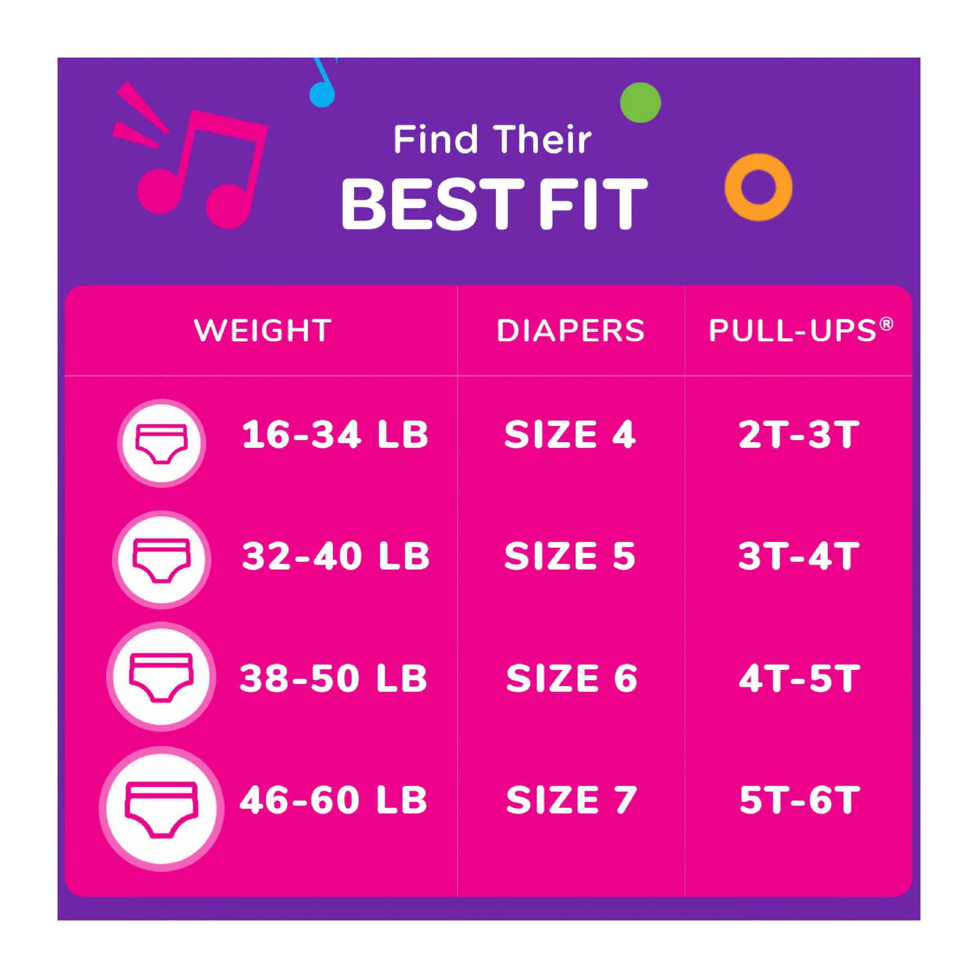 Huggies Pull-Ups® Girl Size: 4-5T; Quantity: 70 Day / Night Training Pants,  price tracker / tracking,  price history charts,   price watches,  price drop alerts