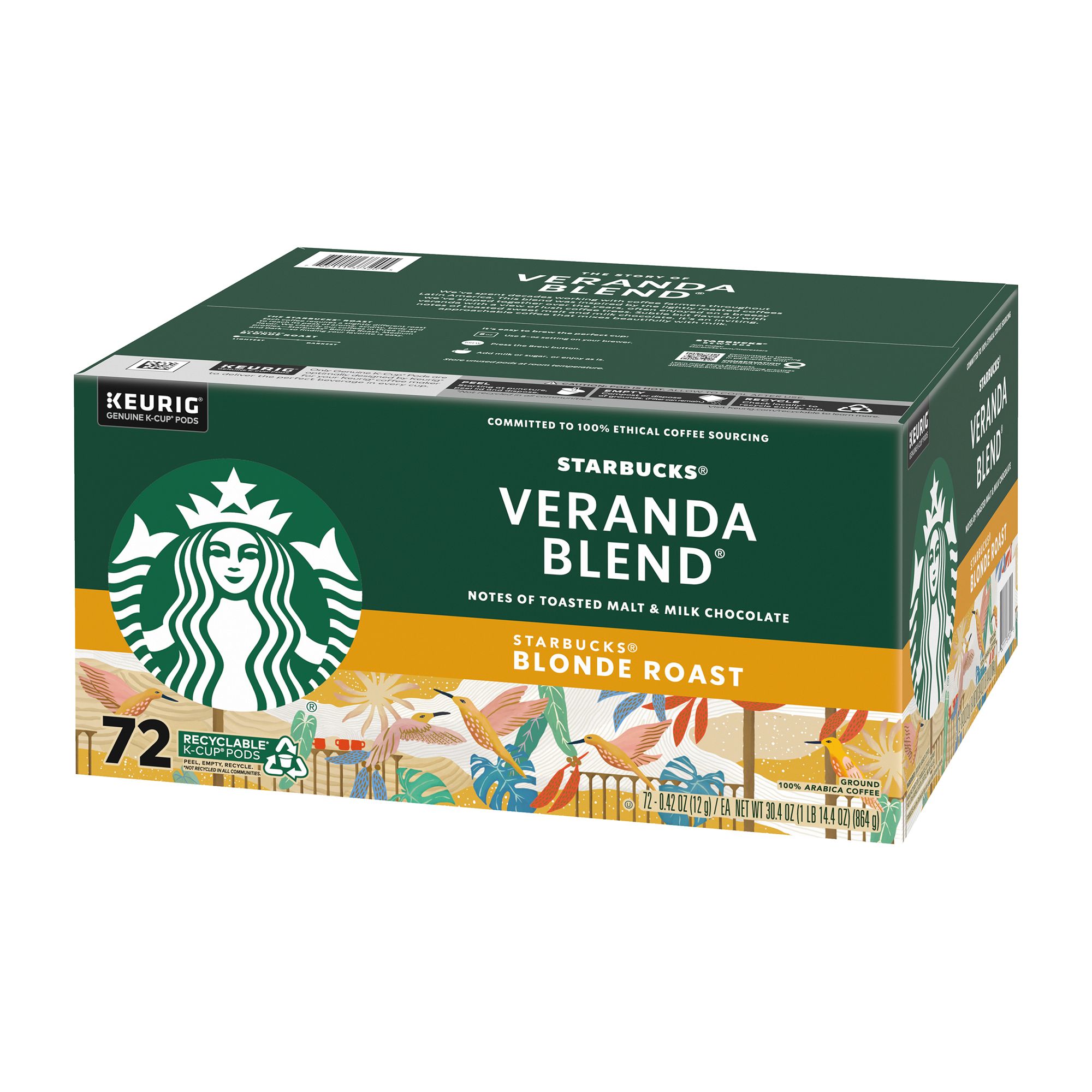 Starbucks Blonde Veranda Blend Coffee, Ground Office Coffee