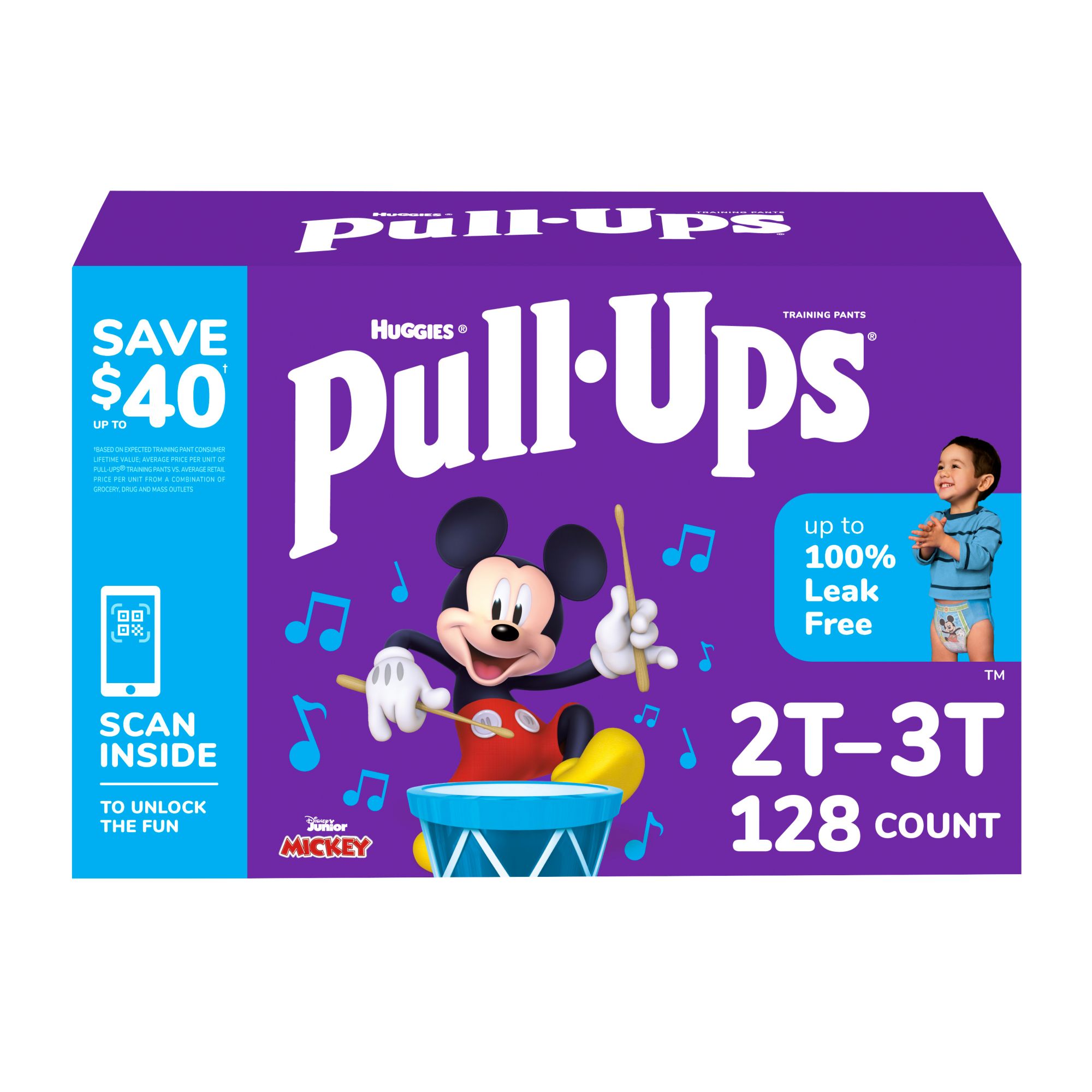 NEW Huggies Pull-Ups Training Pants Girls - 2T-3T - 25 Count TOY