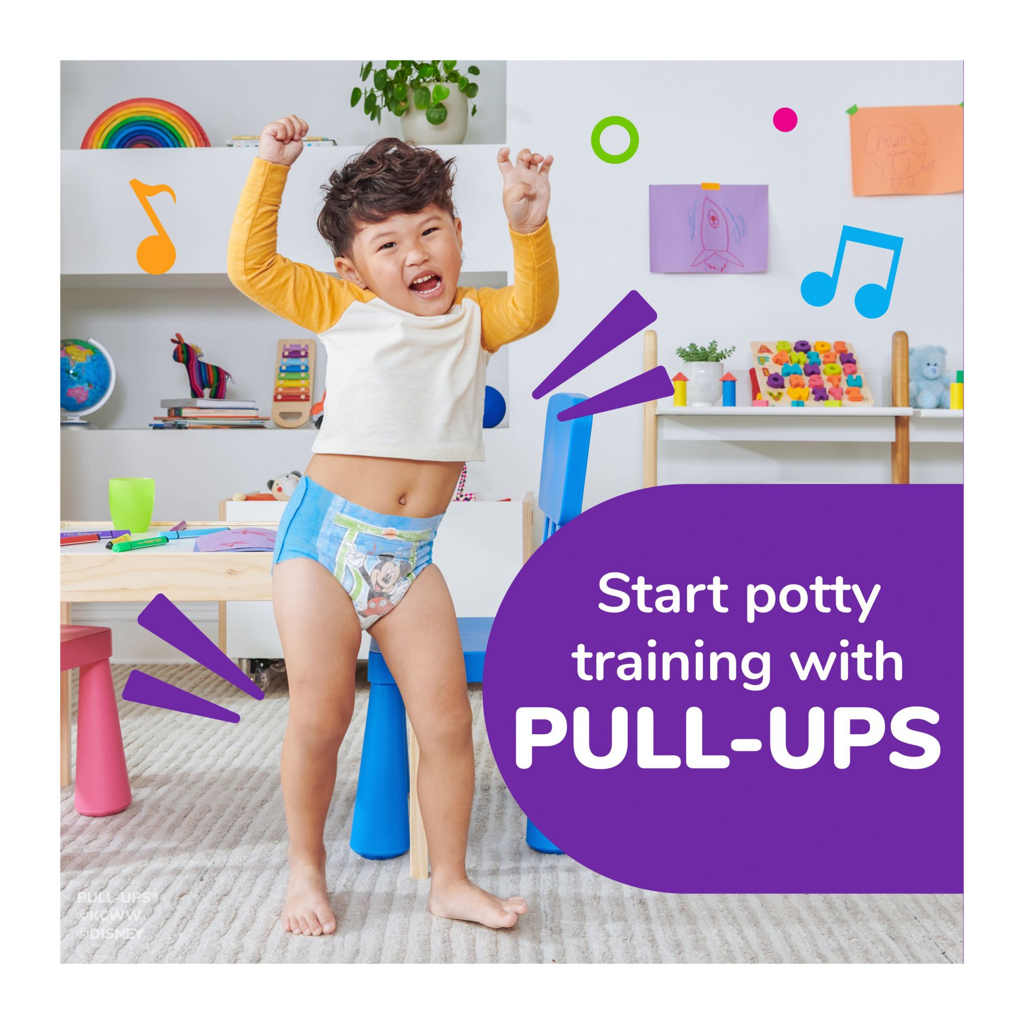 Huggies Pull Ups Training Pants Girls Large 16 – 23 Kg - Little
