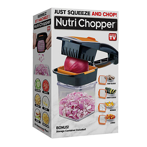 As Seen On TV Nutri Chopper 7-Pc. Food Prepper with Storage Container