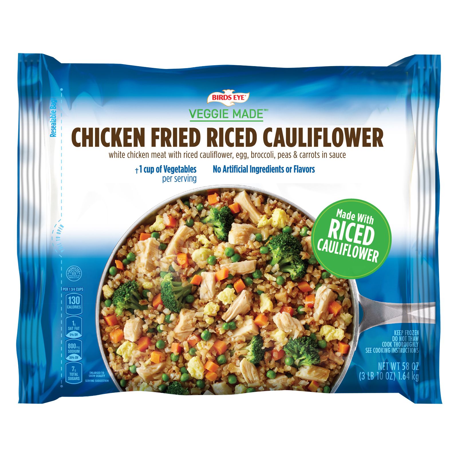 Birds Eye Chicken Fried Riced Cauliflower Bjs Wholesale Club