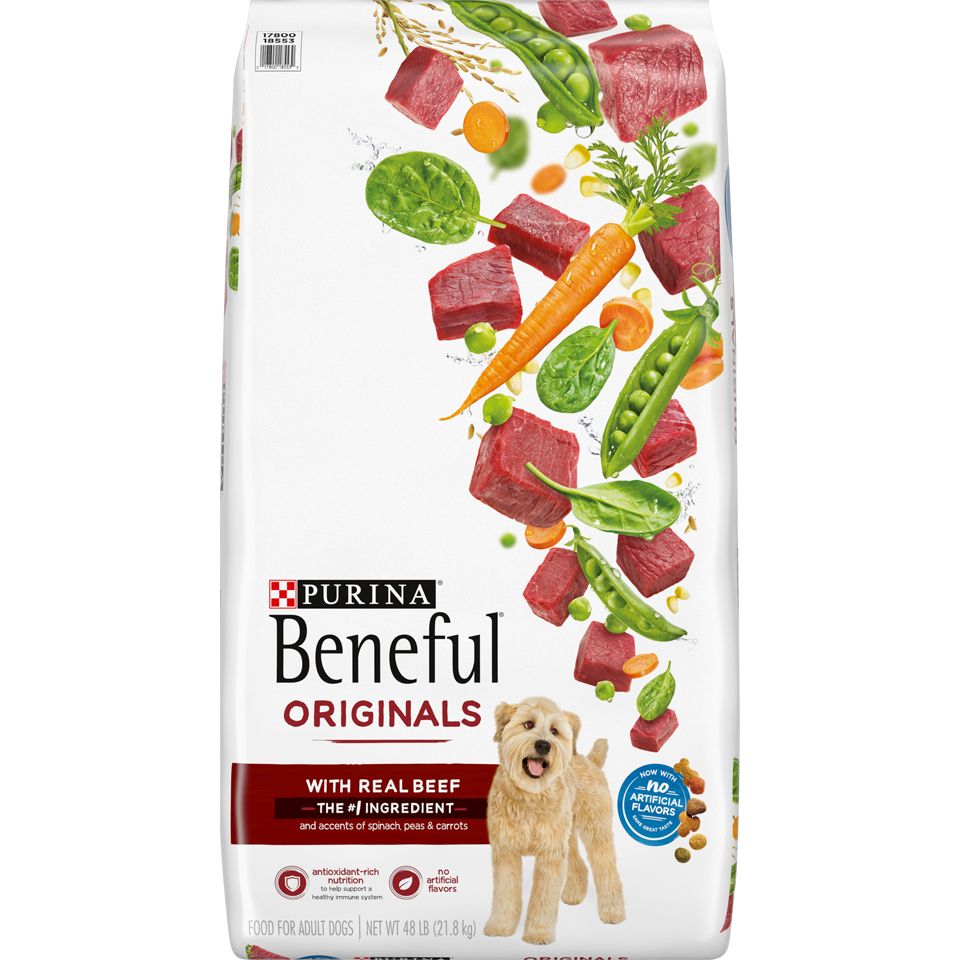 Purina Beneful Originals with Real Beef Dog Food 48 lbs