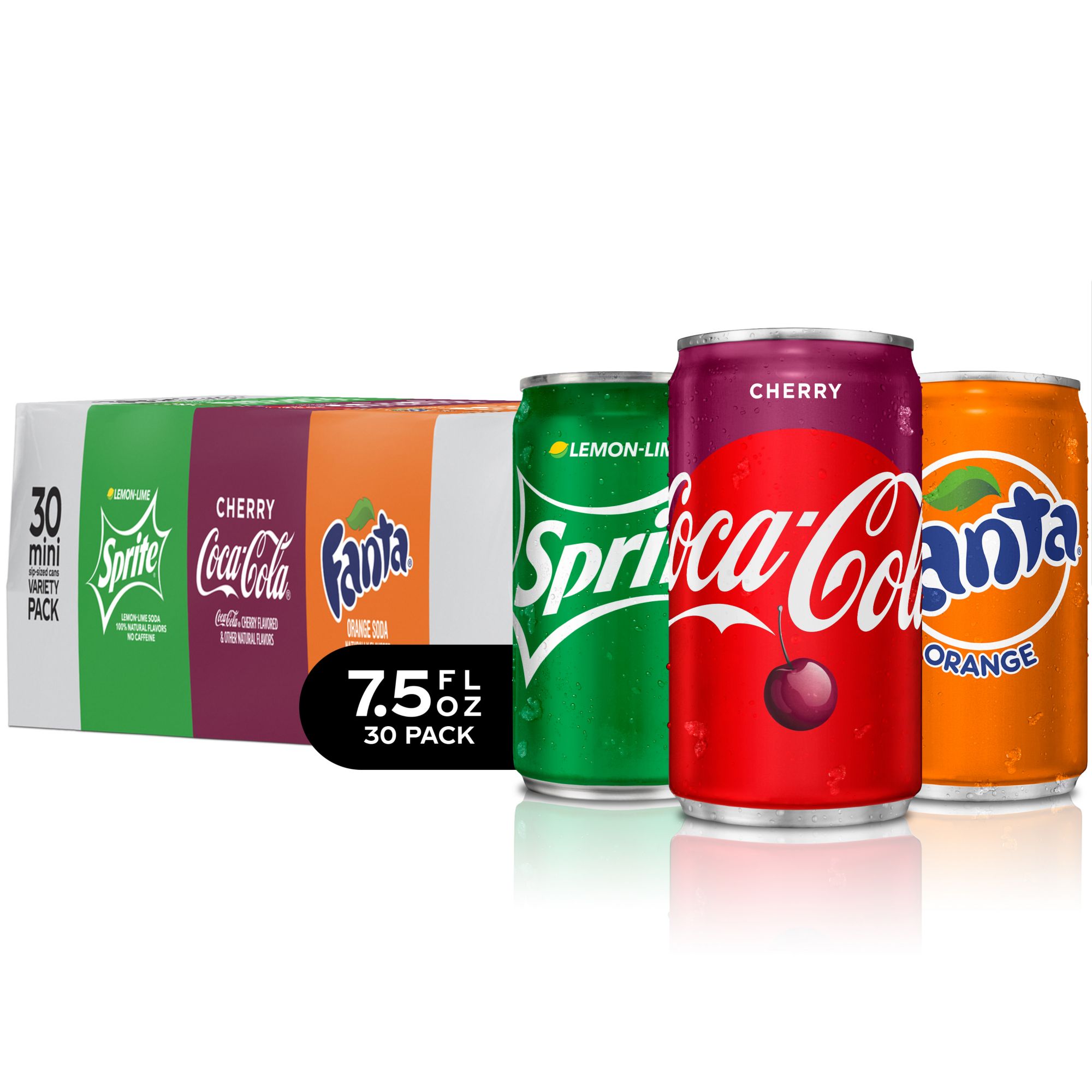 Coca-Cola Mini Cans Variety Pack, 30 pk