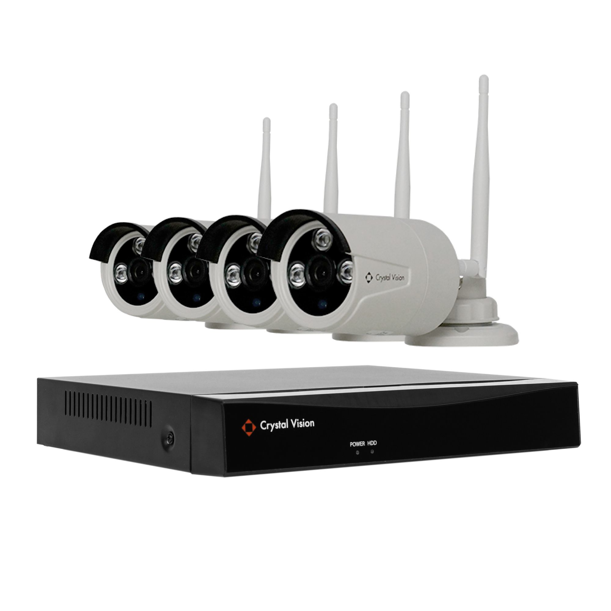 4 Camera Wireless Security Camera System