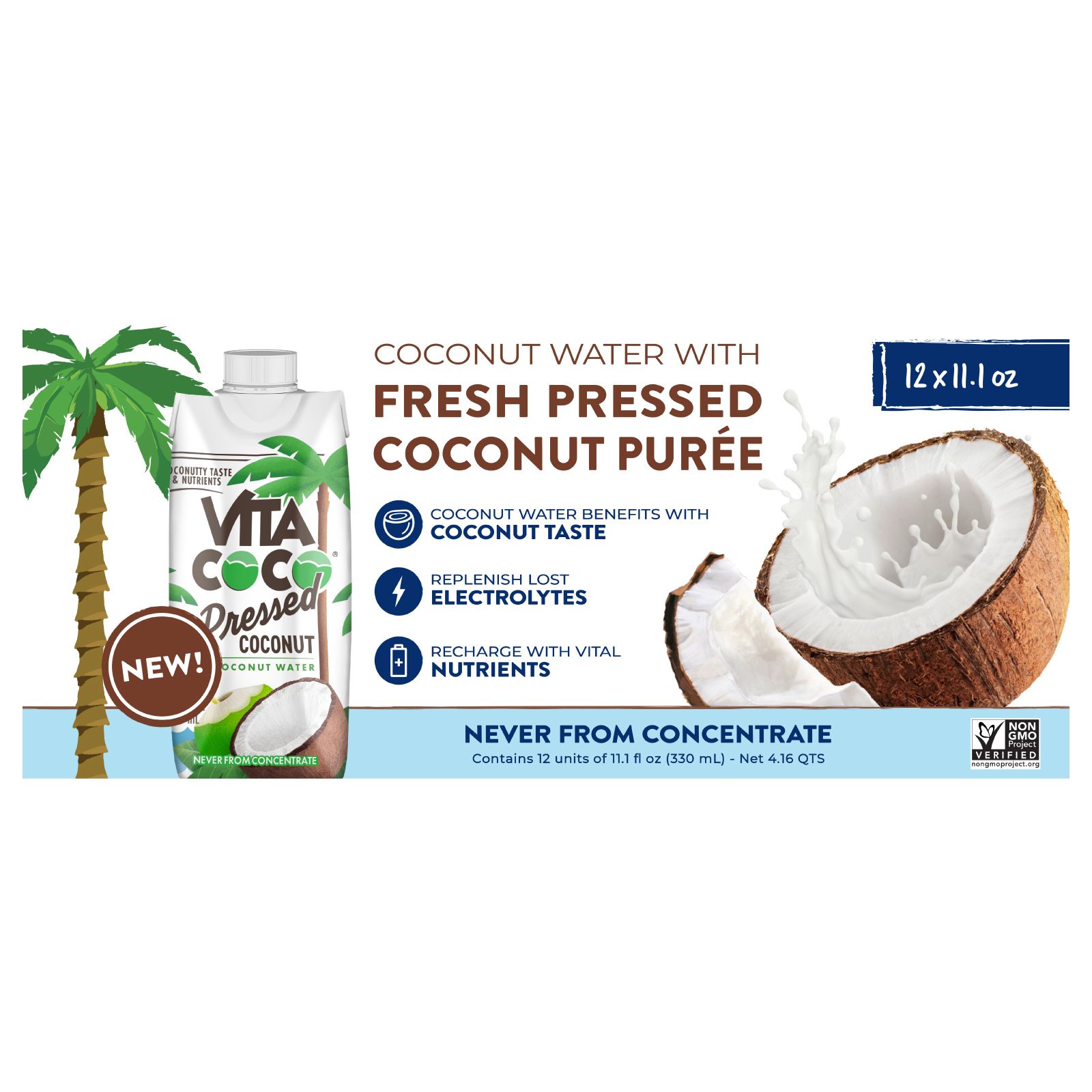 Vita Coco Pressed Coconut Water