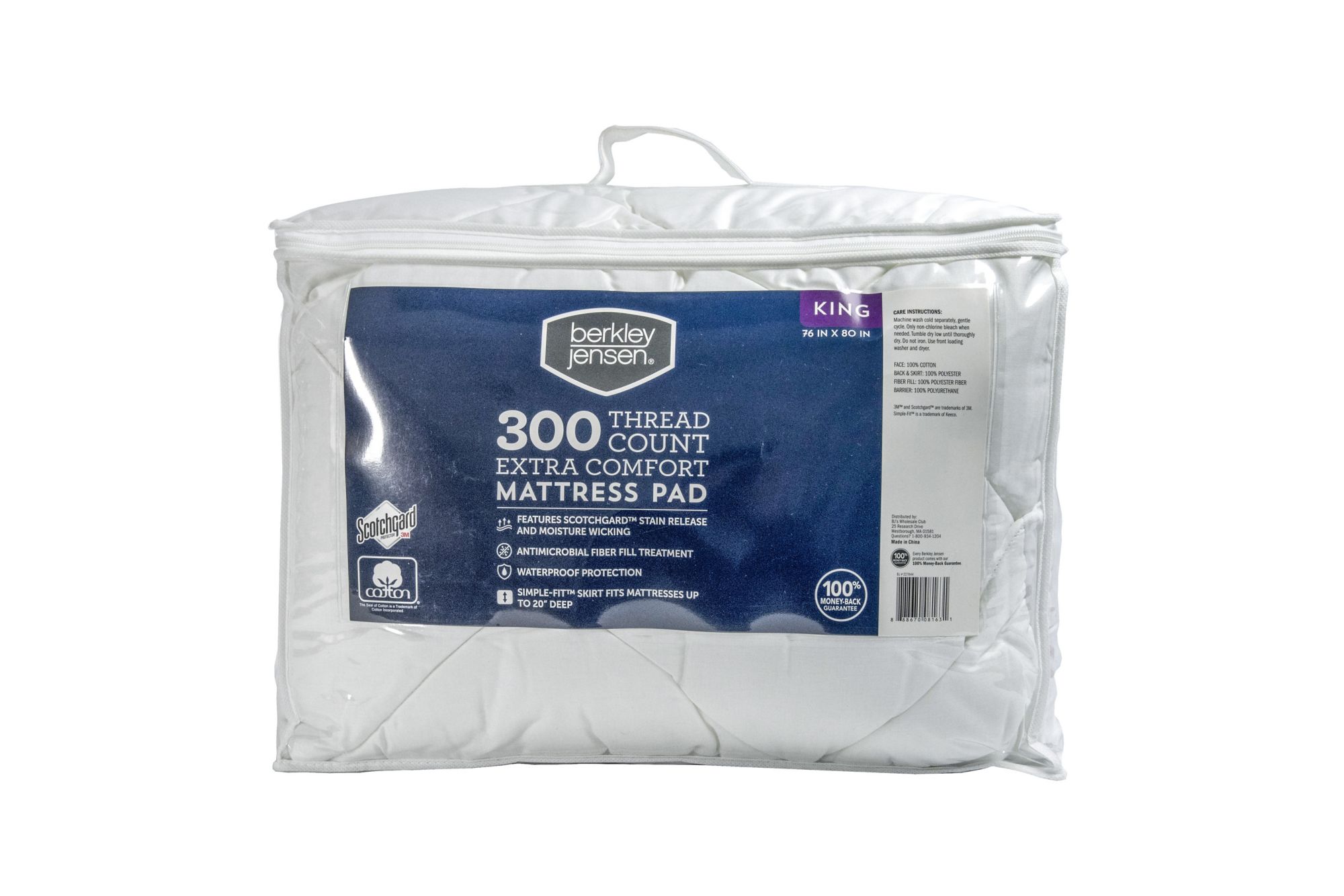 White Cloud Premium Cotton Squares, 160 ct