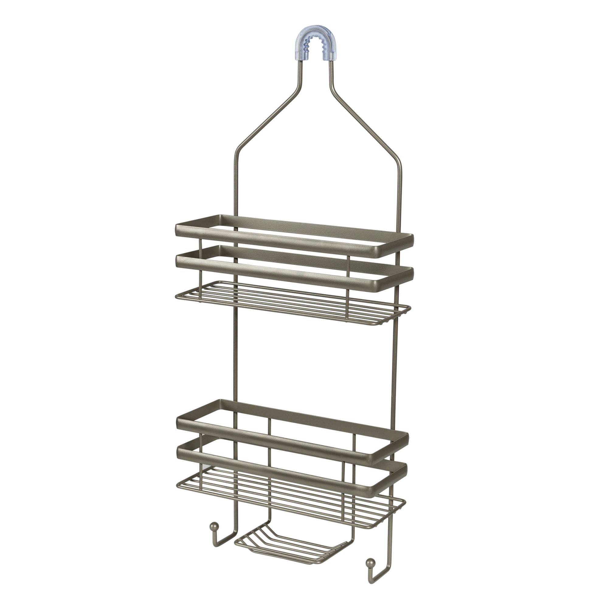 Honey-Can-Do Flat Wire Steel Shower Caddy - Gray