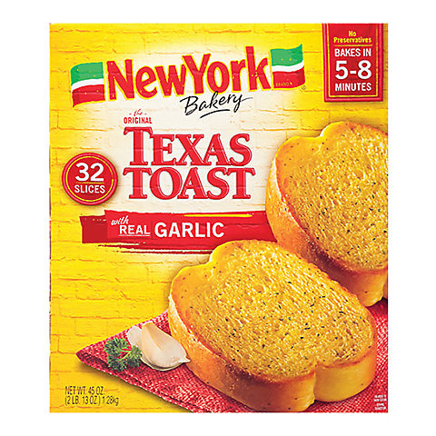 New York Bakery The Original Texas Toast with Real Garlic, 32 ct.