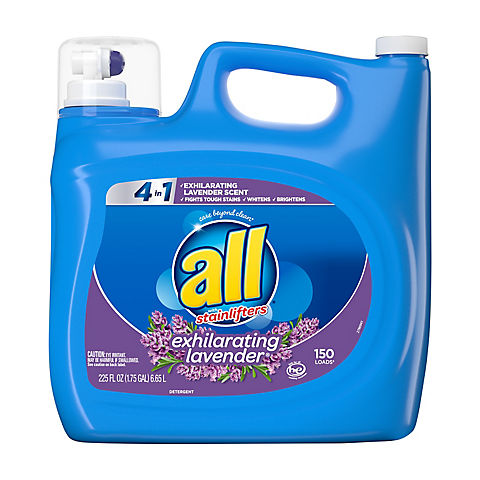 All Lavender Liquid Laundry Detergent, 225 oz.