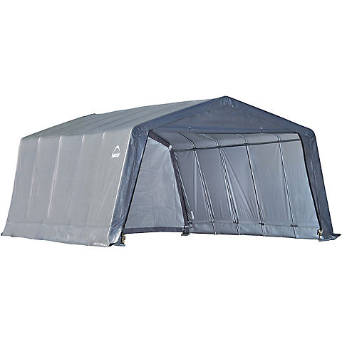 Shelter Logic Garage-In-a-Box 12' x 20' x 8' with Advanced triple-layer ripstop