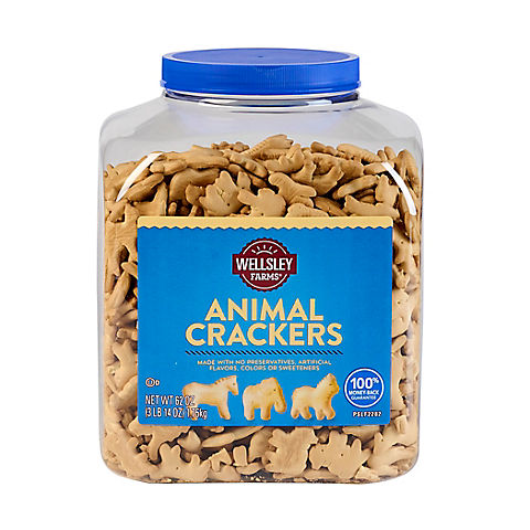 Wellsley Farms Animal Crackers, 62 oz.