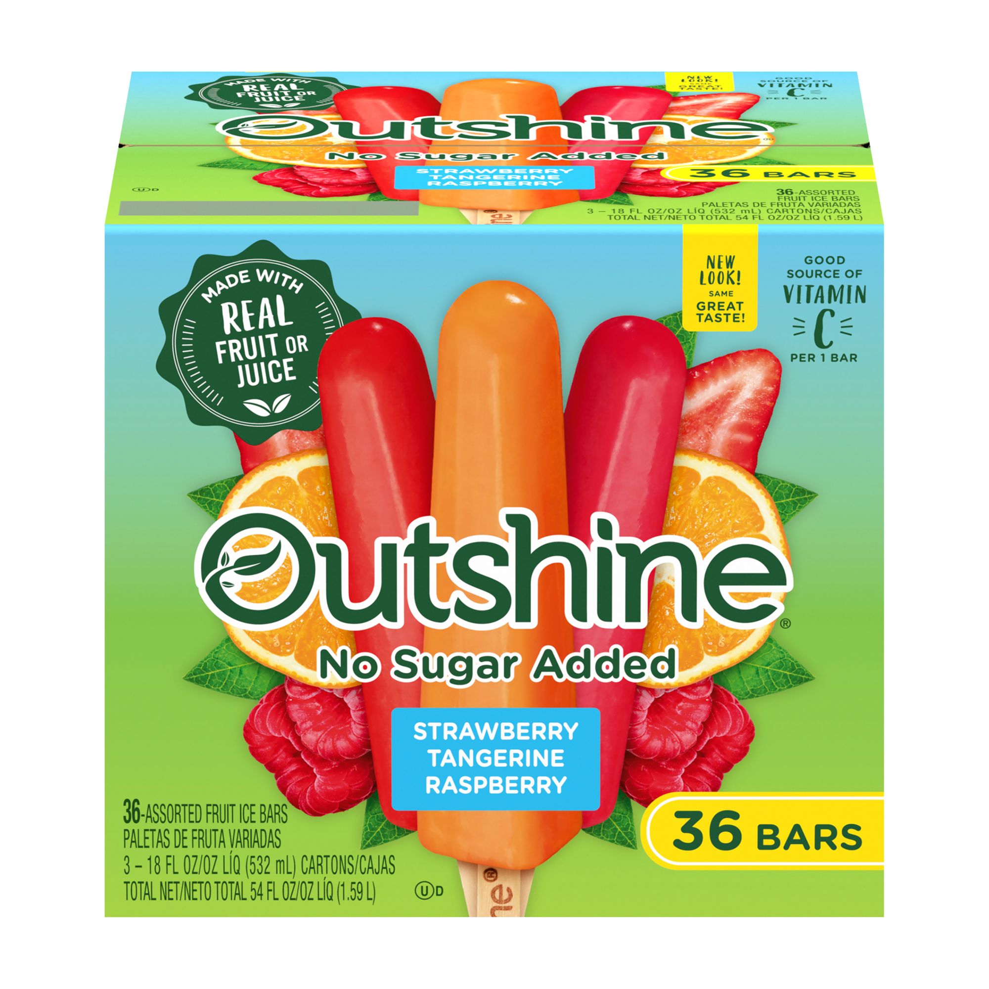 Organic Assorted Freezer Pops 20ct/30 fl oz