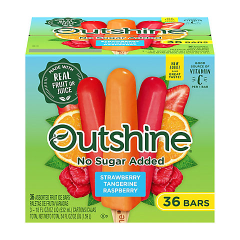 Outshine Fruit Bars Variety Pack, 36 ct.