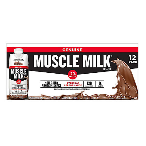 Genuine Muscle Milk Chocolate, 12 pk./11 fl. oz.