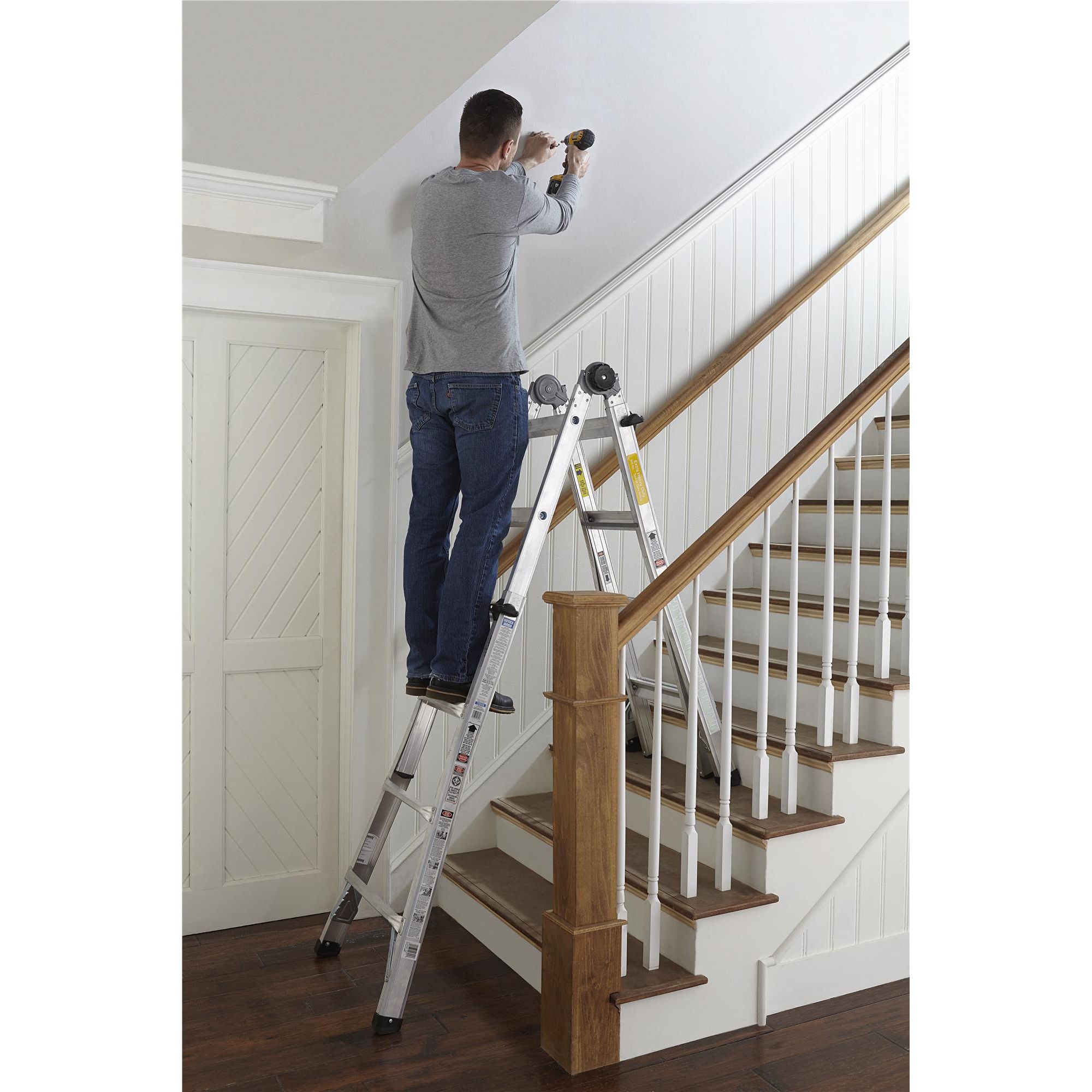 22 Ft. Height Multi-Position Ladder - Cosco