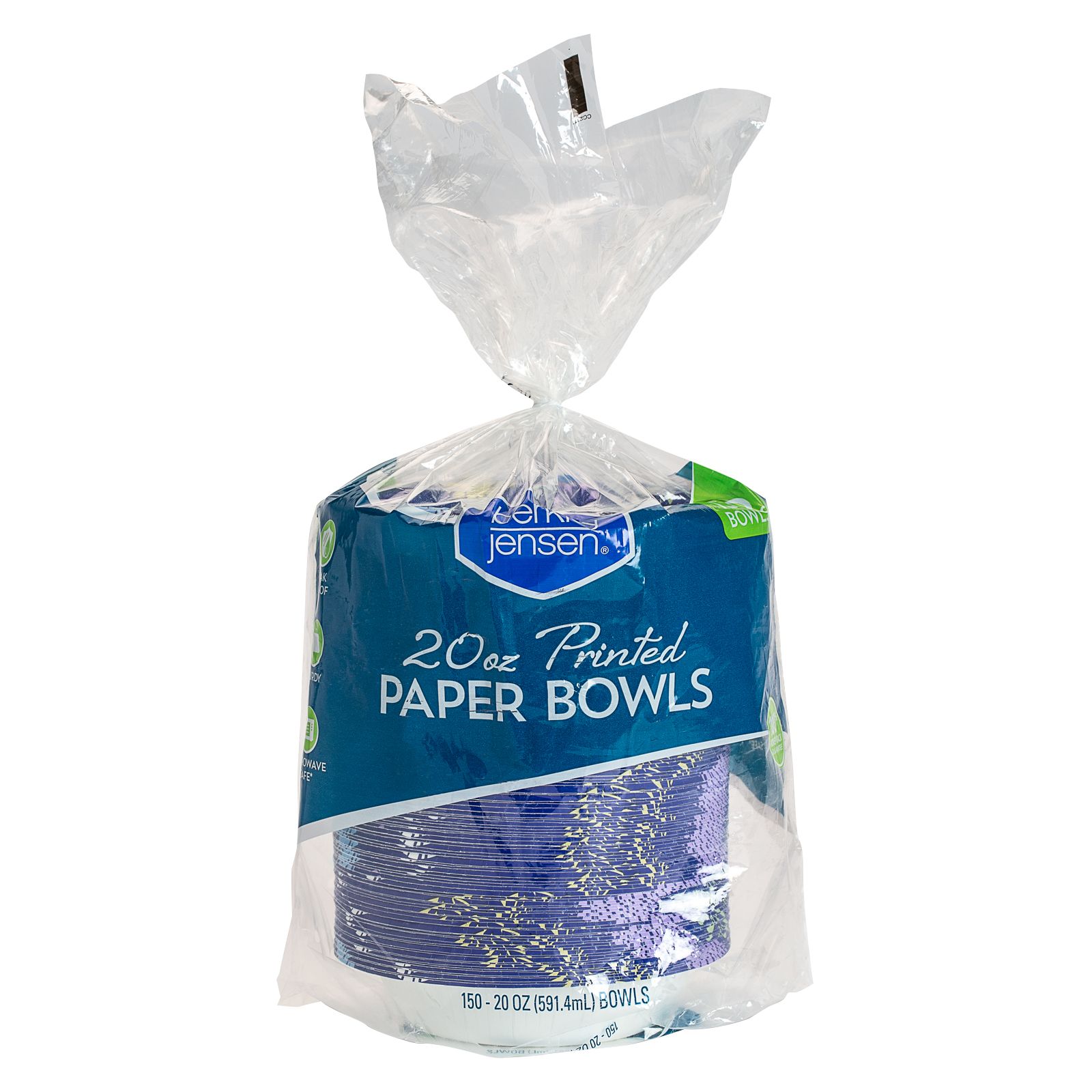 Uline Paper Bowls - 20 oz, Heavyweight