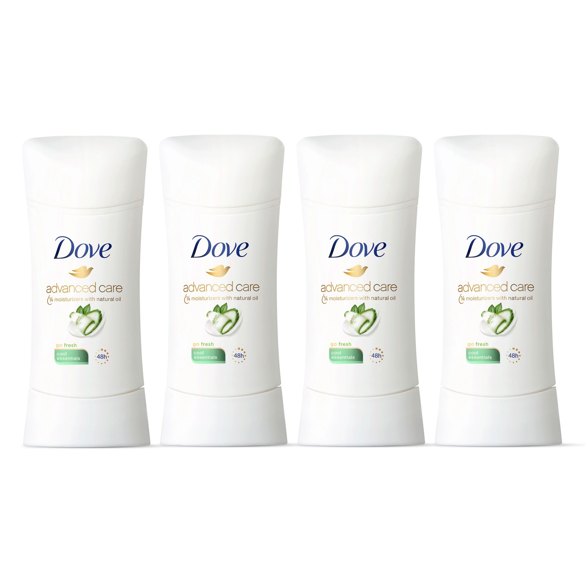 Dove Advanced Care Cool Essentials Antiperspirant Deodorant for Women with  48 hour sweat and odour protection 45 g : : Beauty & Personal Care