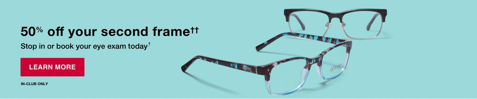 BJ's Optical. 50% off your second frame. Stop in or book your eye exam today. Click to learn more. In-club only