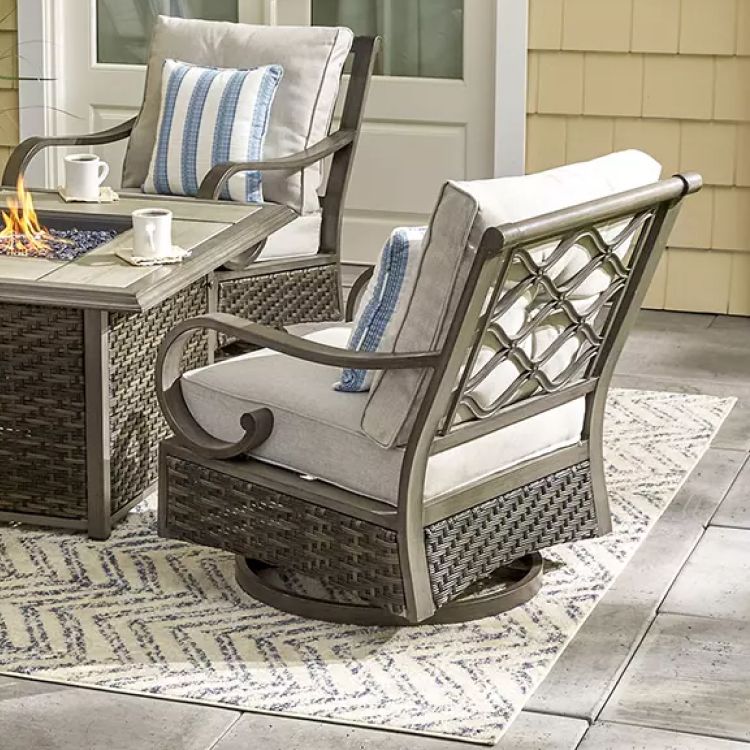 Bjs patio furniture with best sale fire pit